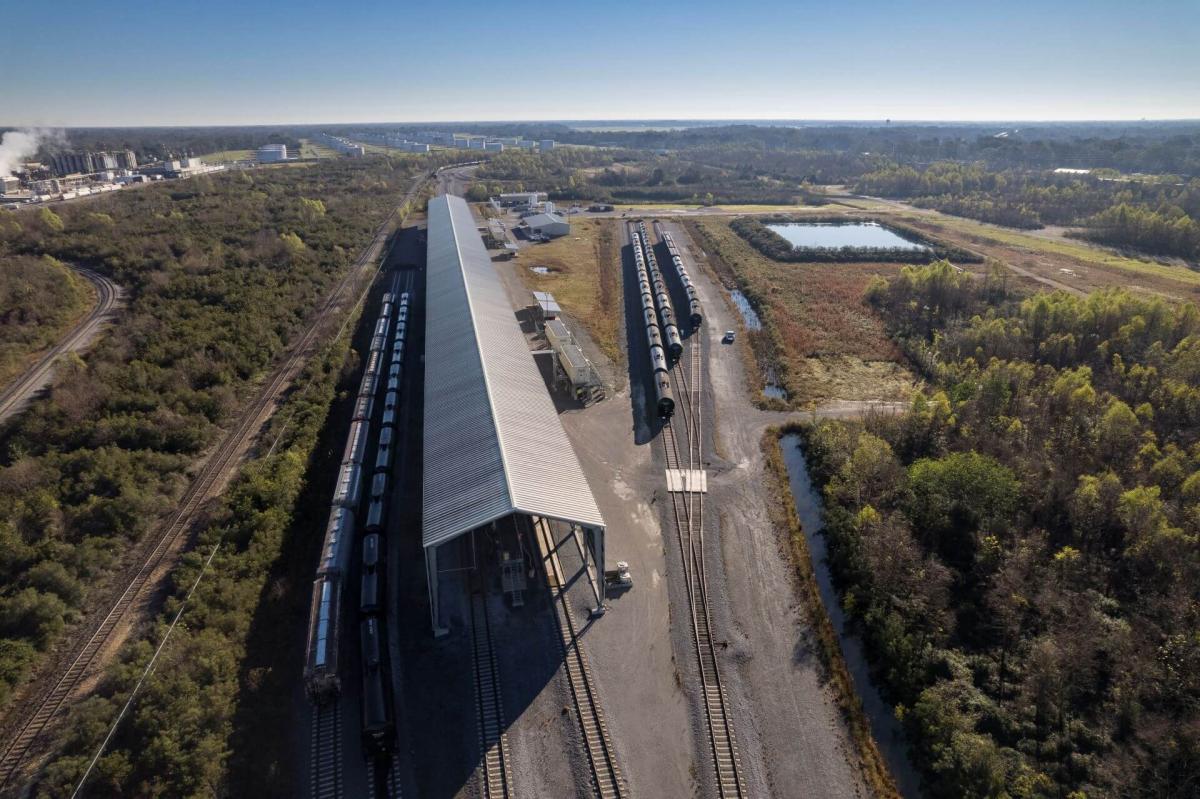 Scenic Station Terminal from above